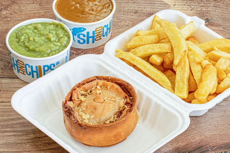 pie Fish Plus Chips Ayr